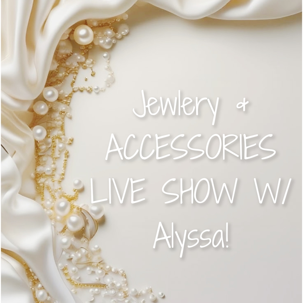 ✨️JEWLERY LIVE SHOW FLYER✨️